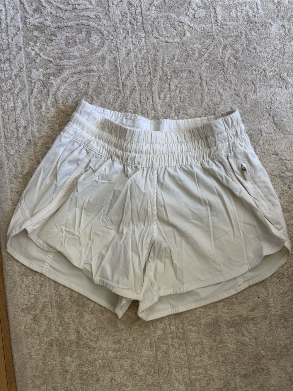 lululemon athletica Women's White Athletic Shorts